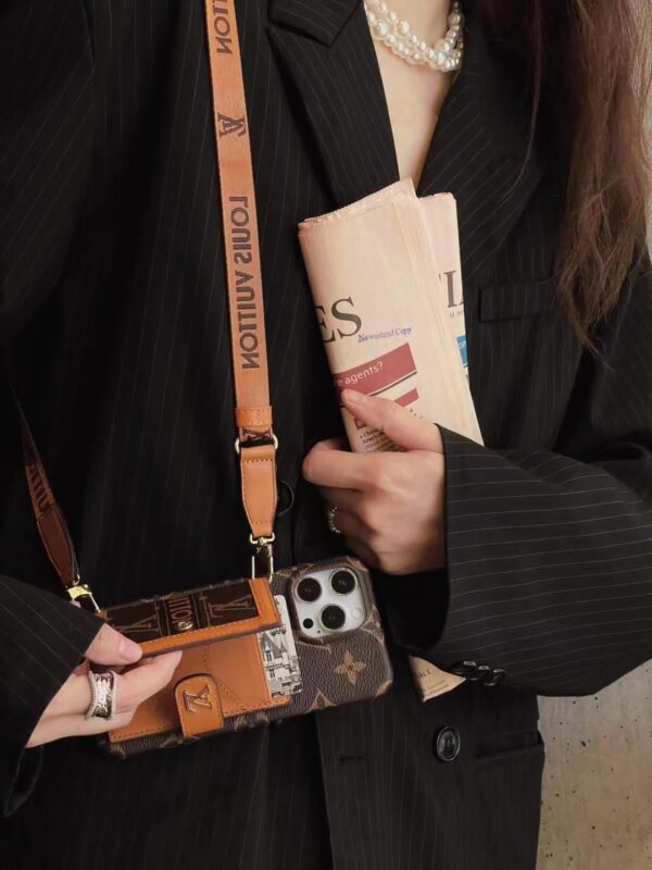 Premium Quality LV Wallet Case With Belt